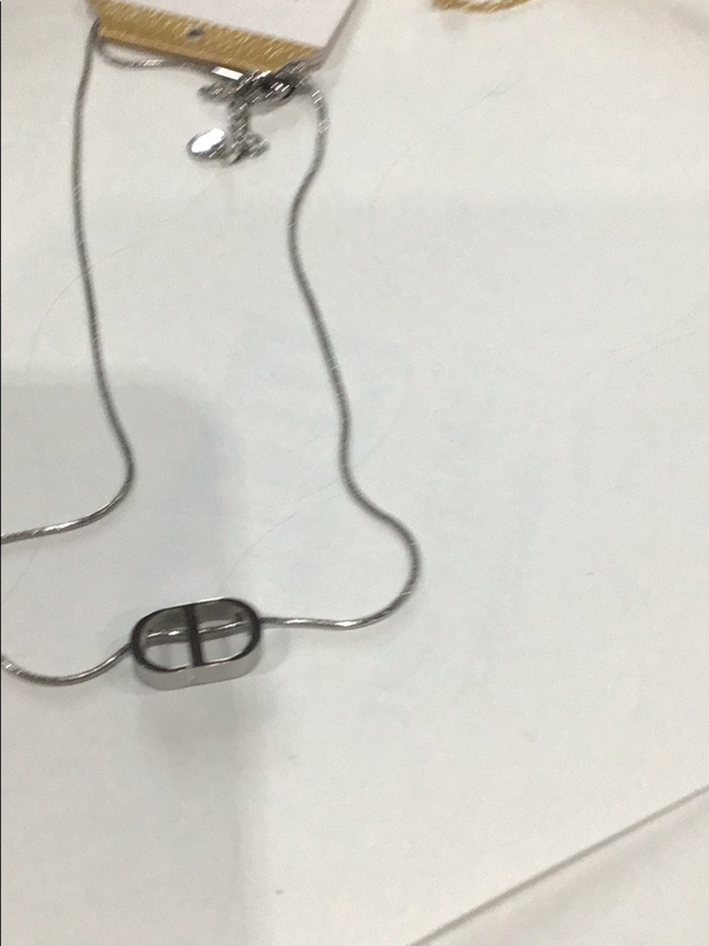 cd necklace sss silver